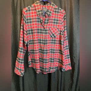 Pendleton Plaid Flannel  Shirt Men’s Large